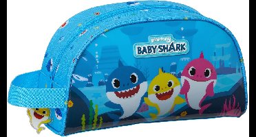 Baby Shark Beauty Case - 26 x 16 x 9 cm - Blauw