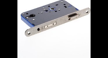 Insteekslot - RVS geborsteld - RVS - Lips - Lips 2422 veiligheidsdag- en nachtslot afgerond, doornmaat 65 mm
