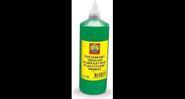Plakkaatverf, 1 liter, groen