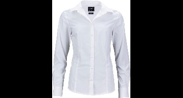 Daiber Dames/dames Longsleeve Business Shirt (Wit)