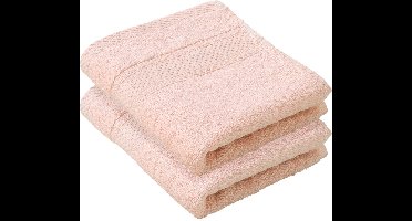 De Witte Lietaer Gastendoekje Stephanie Almond Blossom - 30 x 50 cm - 2 stuks - Roze - Katoen