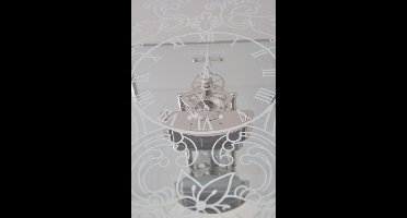 Nextime wand of tafelklok Fantome glas