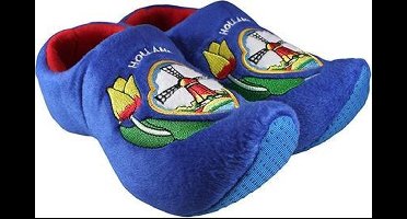 Klompsloffen blauw - 36-38