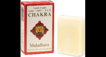 Zeep 1e Chakra Muladhara, met patchouli