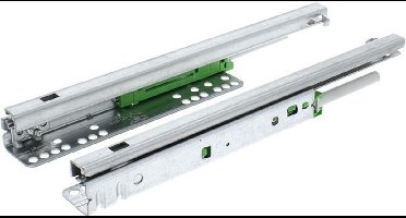 LADEGELEIDER WIT SOFTCLOSE 40CM