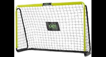 EXIT Tempo Stalen Voetbaldoel 180x120cm - Voetbal Goal - Voor Kinderen - Tuin - Groen/zwart