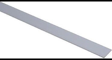Essentials plat profiel aluminium brut 100 x 3 x 0,2 cm