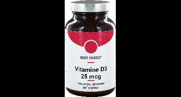 BEST CH VIT D3 25MCG