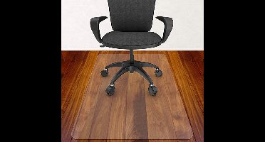 TrueLife Bureaustoelmat en Vloerbeschermer PVC - Vloermat bureaustoel – Antislip - 90 x 120cm