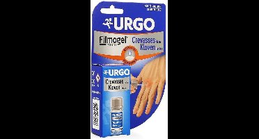 URGO Filmogel Kloven Handen - Vloeibare pleister voor kloven en wondjes aan hand en voet - Waterbestendige beschermende film - Verlicht en beschermt - Vanaf 3 jaar - 3,25 ml