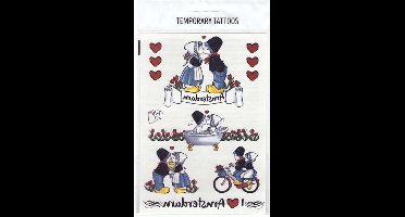 Tijdelijke Tattoos Love Amsterdam