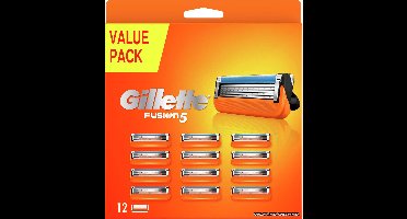 Gillette Fusion5 Scheermesjes Voor Mannen - 12 Navulmesjes