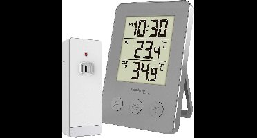 Weerstation - Binnen/Buiten Temperatuur - Tijdweergave - Technoline WS 9175