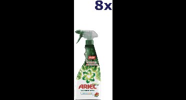 8-pack Ariel Ariel vlekverwijderaar - Diamond Bright - Spray - Witte Was - Gekleurde Was - 750 ml