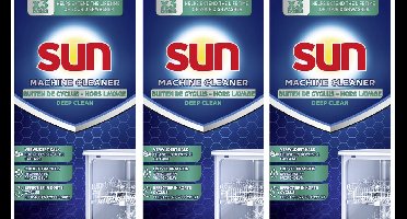 Sun Machinereiniger - 3 x 3 Stuks - Voordeelverpakking