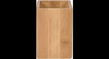green-goose Bamboe Tandenborstelhouder - 8,8x6,6x12,4 cm - voor 4 tot 6 tandenborstels