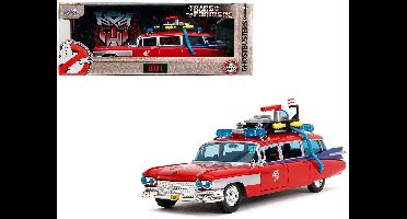 Jada Ghostbusters Ecto-1 - Transformers editie - 40th Anniversary - 1:24