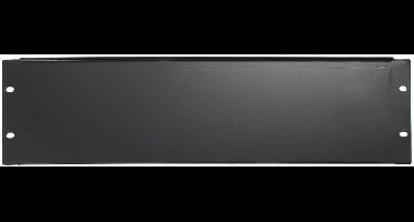 MUSIC STORE 19" rackpaneel3HE staal - Rack paneel