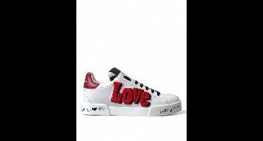 Dolce Gabbana Portofino Sneakers Love Wo - White