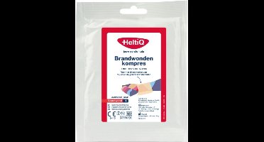 HeltiQ Brandwondenkompres 10x10cm