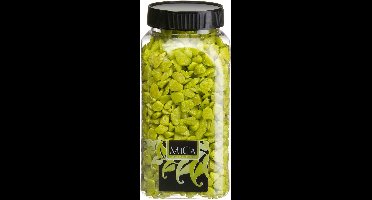 Lichtgroen Decoratie Steentjes 650ml - Mica Decorations