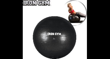 Iron Gym exercise ball – fitnessbal voor stabiliteitstraining – 75 cm – incl.pomp