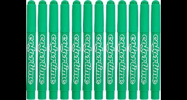 Colortime stift, 5 mm lijn, lichtgroen, 12 stuks
