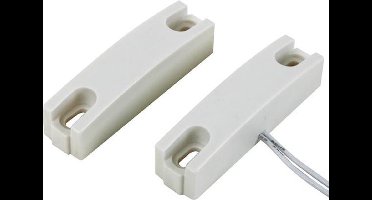 Magneetcontact - 0.1 A @ 30 Vdc - Nc - Met Draadaansluiting