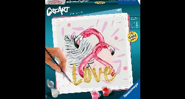 Ravensburger CreArt Love - Schilderen op nummer voor volwassenen - Hobbypakket