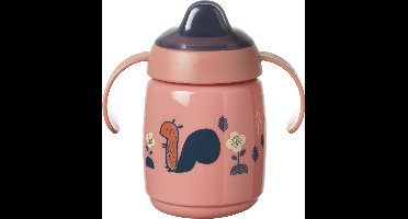 Tommee Tippee Superstar Sippee Drinkbeker - Met Zachte Tuit - met Intellivalve - BACSHIELD antibacteriële technologie - Vanaf 6 maanden -300 ml - rood