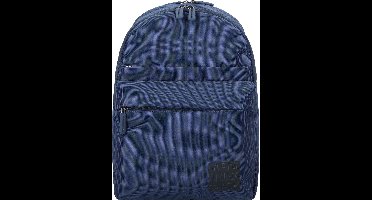 MANDARINA DUCK Laptop rugzak Rugzak met laptopvak District Backpack Dress Blue Blauw Veelkleurig