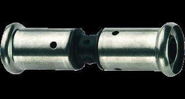 Henco Persfitting met 2 aansluitingen