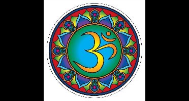 Raamsticker Kosmische Ohm - 14 cm