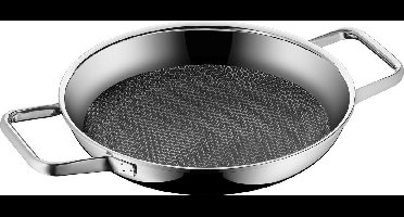 WMF Profi Resist - Serveerpan - Ø 24 cm - RVS - Inductie - Anti-aanbaklaag - Robuust