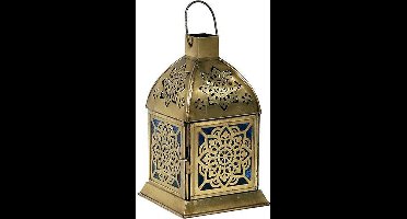 Sfeerlicht oosterse lantaarn Mandala - 9x9x15.5 - Ijzer - L