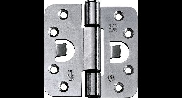 BSW veiligheidsscharnier Protect 818, afgeronde hoek, accoya-proof, 89x80mm, SKG**