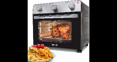 MaxxHome Airfryer - Heteluchtoven - Hete lucht Friteuse - Bakoven met Hete lucht - Grillfunctie - 28L - 1600W