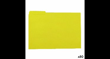 Subfolder Elba Naam tabblad Geel Din A4 (50 Stuks)