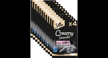 Sheba Kattensnacks - Creamy Snoepjes Zalm - 44 stuks