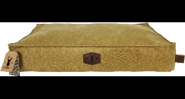 Boony 'Est 1941' Premium Ligkussen Orthopedisch Ochre Yellow L