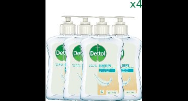 Dettol Handzeep - Gevoelige Huid - 250ml x4