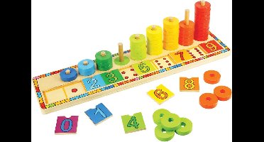 Leren tellen telraam - Green Toys