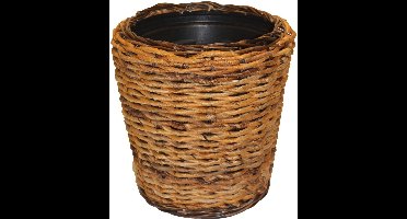 Drypot Bloemenmand Abaca - Groot - Bananenblad- Hoogte 45cm