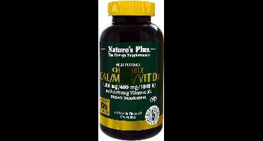Cal/Mag/Vit D3 Vanilla Flavored (60 Chewable Tablets) - Nature's Plus