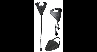 Able2 Flipstick wandelstok verstelbaar - opvouwbare wandelstok met zitje