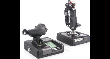 Logitech G Saitek X52 Pro - Flight Control Systeem - Zwart - PC
