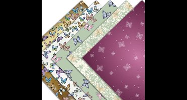 Jeanine's Art - Vintage Bloemen - Actie Designpapier