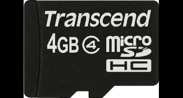 Transcend 4GB Micro SDHC Class 4
