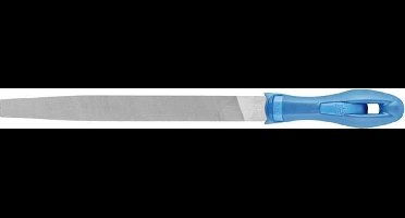 PFERD TOOLS 11216256 Werkplaatsvijl plat spits kap 1 inclusief ergonomisch vijlheft voor grove verspaning en afbramen L