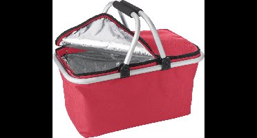 Boodschappenmand - met koelvak - Rood